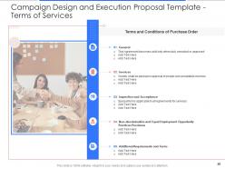 Campaign Design And Execution Proposal Template Powerpoint Presentation Slides