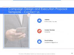 Campaign Design And Execution Proposal Template Powerpoint Presentation Slides