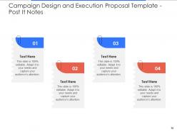 Campaign Design And Execution Proposal Template Powerpoint Presentation Slides