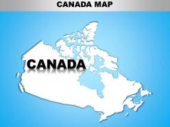 Canada country powerpoint maps