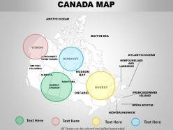 Canada country powerpoint maps