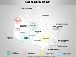 Canada country powerpoint maps