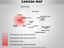 Canada country powerpoint maps