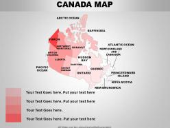 Canada country powerpoint maps