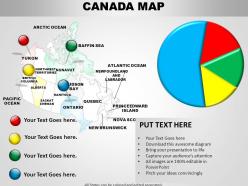 Canada country powerpoint maps