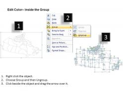 Canada country powerpoint maps