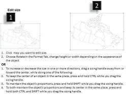 Canada country powerpoint maps