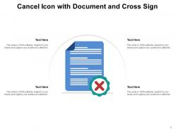 Cancel Business Document Cross Sign Telephone Location Calculator