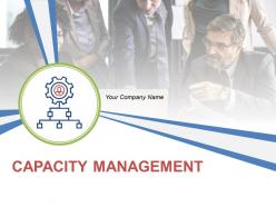 Capacity management powerpoint presentation slides