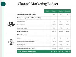 Capital Budget Powerpoint Presentation Slides