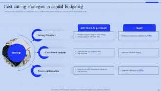 Capital Budgeting Powerpoint Ppt Template Bundles CRP Adaptable Image