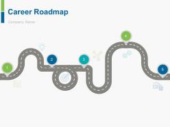 Career Roadmap Powerpoint Presentation Slides