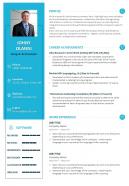 Career summary sample resume template for designer and developer