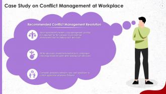 Case Studies For Conflict Management Training Ppt