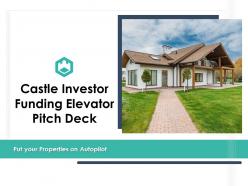 Castle investor funding elevator pitch deck ppt template