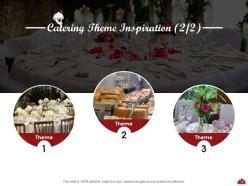 Catering Proposal Template Powerpoint Presentation Slides