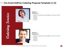 Catering Proposal Template Powerpoint Presentation Slides