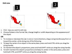 Central america map and chart 1114