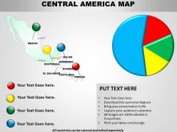 Central america map layout 1114