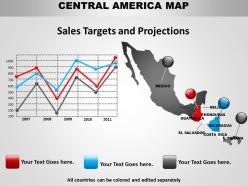 Central america time zone map 1114