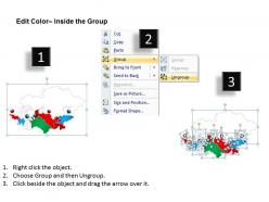 Central asia continents powerpoint map 1114