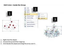 Central asia continents powerpoint theme 1114