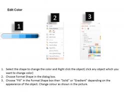 Cf six staged progress meter powerpoint template