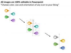 Cg four staged vertical timeline powerpoint template