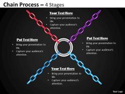 46257478 style variety 1 chains 4 piece powerpoint presentation diagram infographic slide