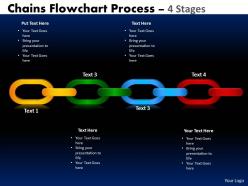 33510801 style variety 1 chains 4 piece powerpoint presentation diagram infographic slide