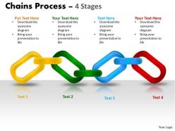 27127790 style variety 1 chains 4 piece powerpoint presentation diagram infographic slide