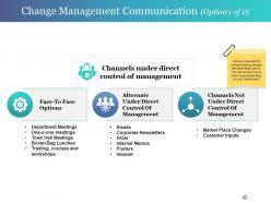 Change Control Process Powerpoint Presentation Slides