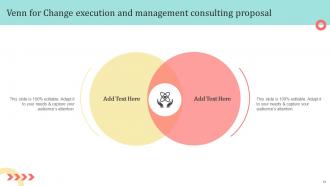 Change Execution And Management Consulting Proposal Powerpoint Presentation Slides Analytical