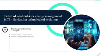 Change Management In IT Navigating Technological Evolution CM CD Impactful Colorful