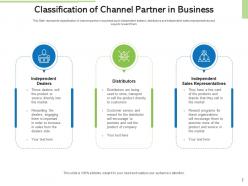 Channel partner boarding process measurable goals buying preferences