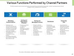 Channel partner boarding process measurable goals buying preferences