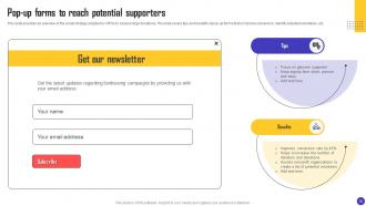 Charity Organization Strategic Plan To Improve Email Open Rate Powerpoint Presentation Slides MKT CD V Aesthatic Impressive