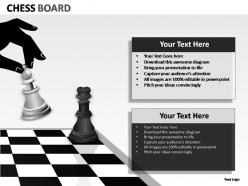 Chess board powerpoint presentation slides