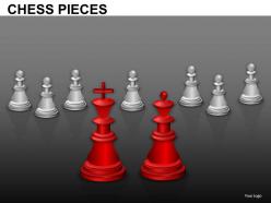 Chess pieces powerpoint presentation slides db