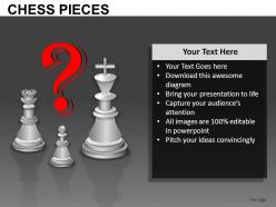 Chess pieces powerpoint presentation slides db