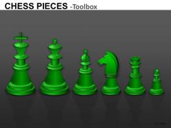 Chess pieces powerpoint presentation slides db