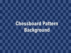 Chessboard pattern background