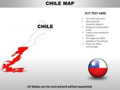 Chile country powerpoint maps