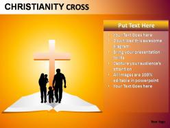 Christianity cross powerpoint presentation slides