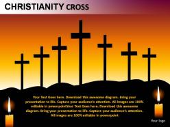 Christianity cross powerpoint presentation slides