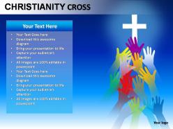 Christianity cross powerpoint presentation slides