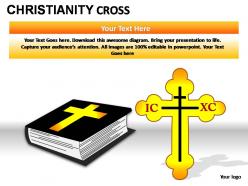 Christianity cross powerpoint presentation slides