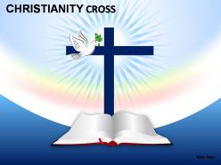 Christianity cross powerpoint presentation slides