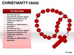 Christianity cross powerpoint presentation slides