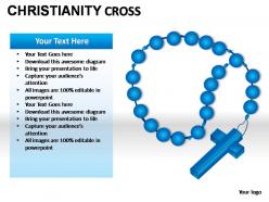 Christianity cross powerpoint presentation slides